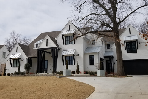 New Roof on a White House