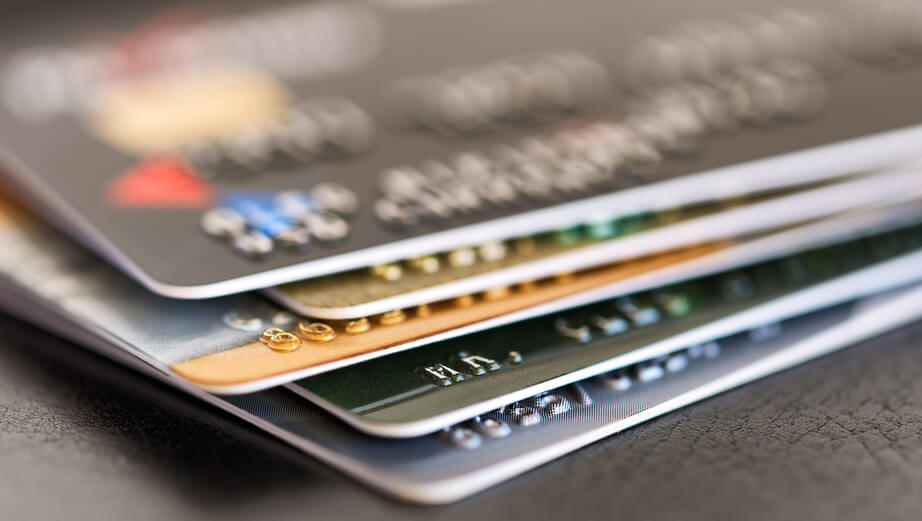 Stack of Credit Cards Stack of Credit Cards